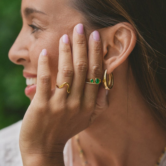 Bague Vague en Or