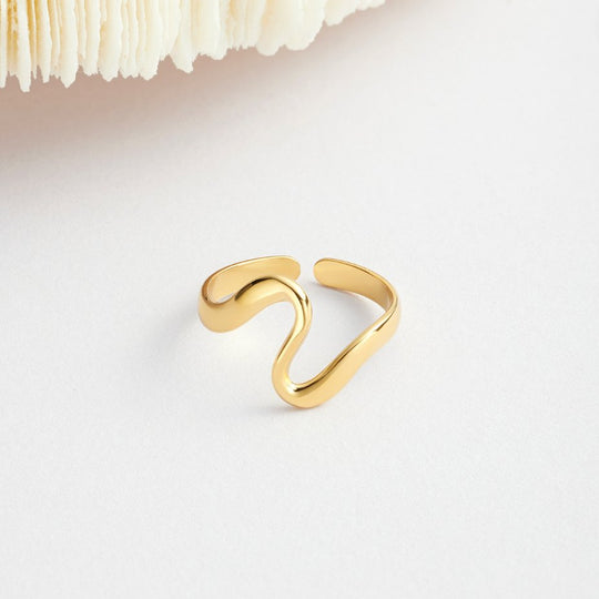 Bague Vague en Or