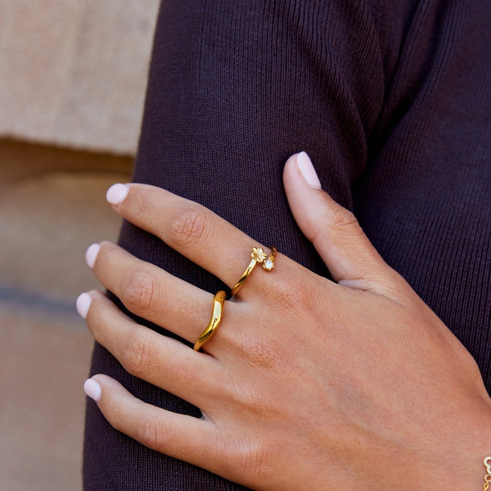 Bague Pétale Bloom en Or