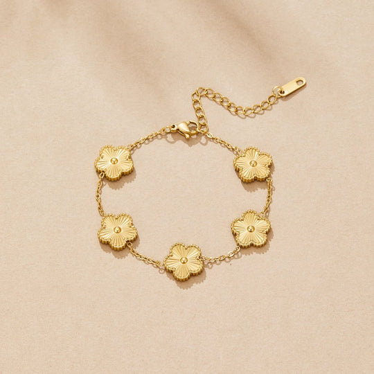 Bracelet Trèfle en Or