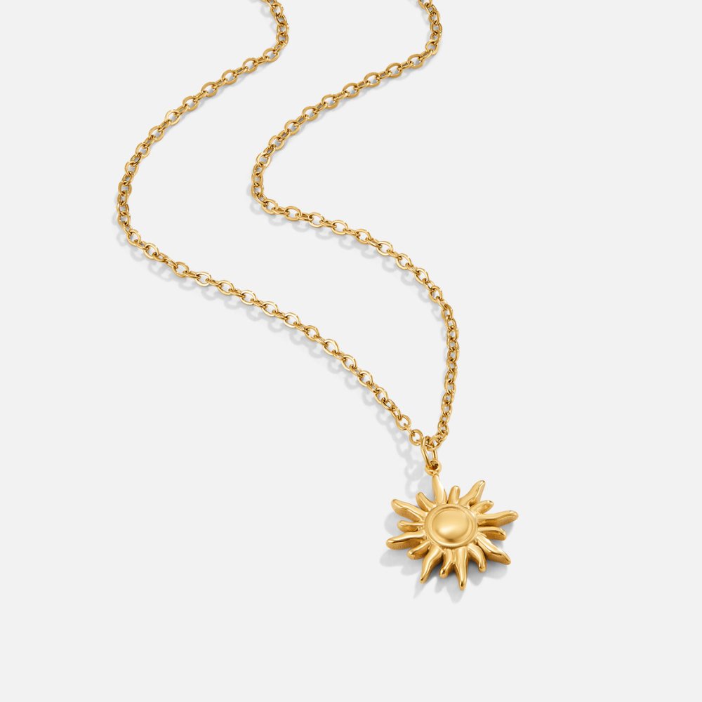Collier Sunburst en Or