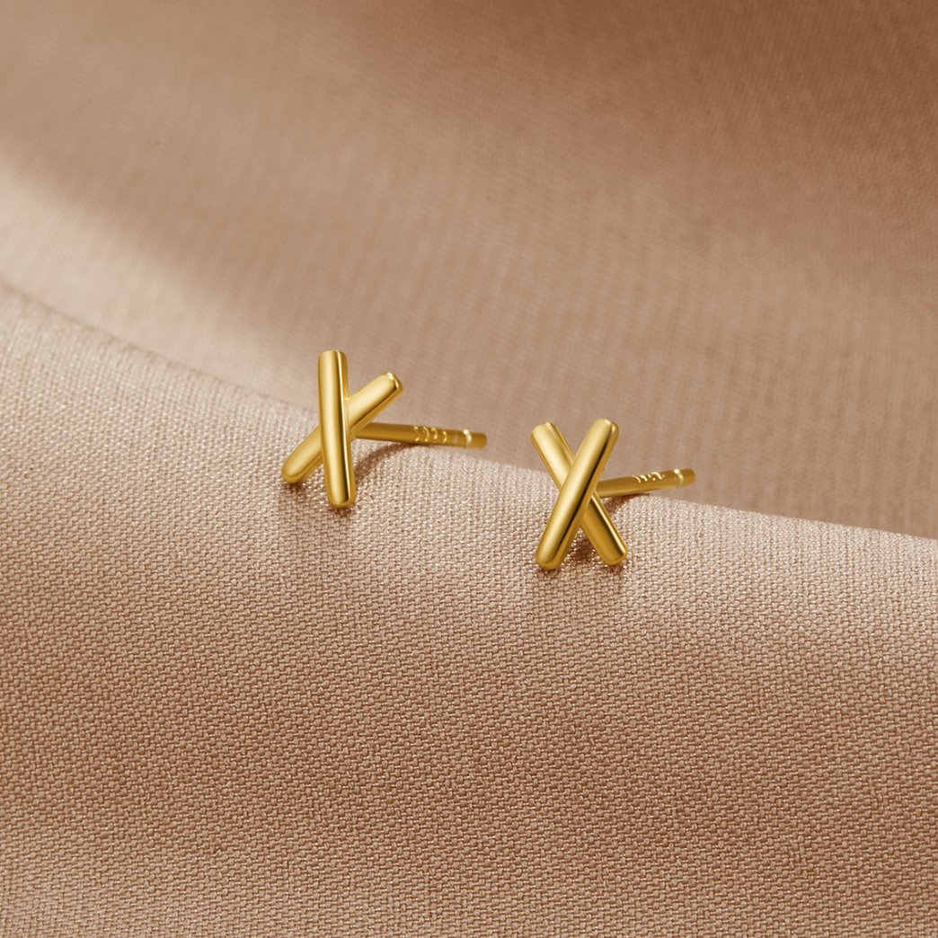 Boucles d'oreilles Stud Graffiti X
