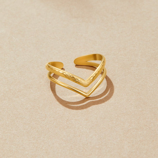 Bague enroulée à plusieurs couches Harper