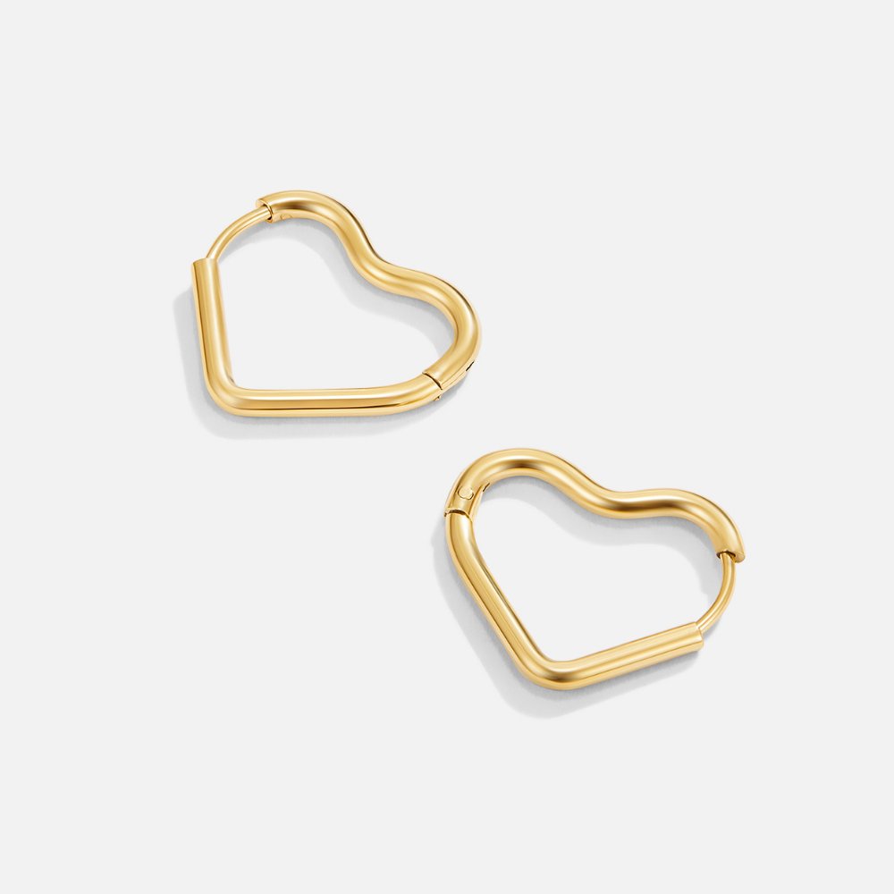 Boucles d'oreilles en or cœur