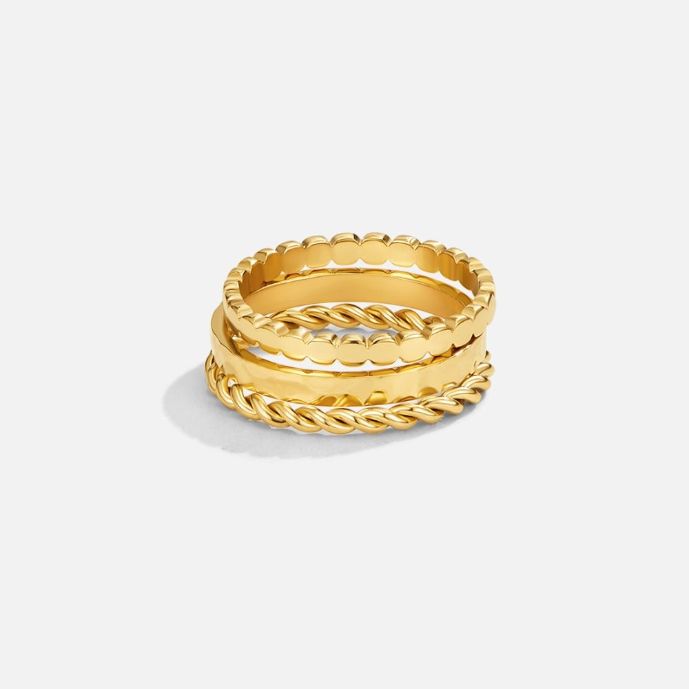 Bague Empilée Hella en Or