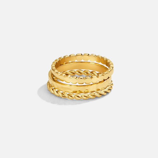Bague Empilée Hella en Or