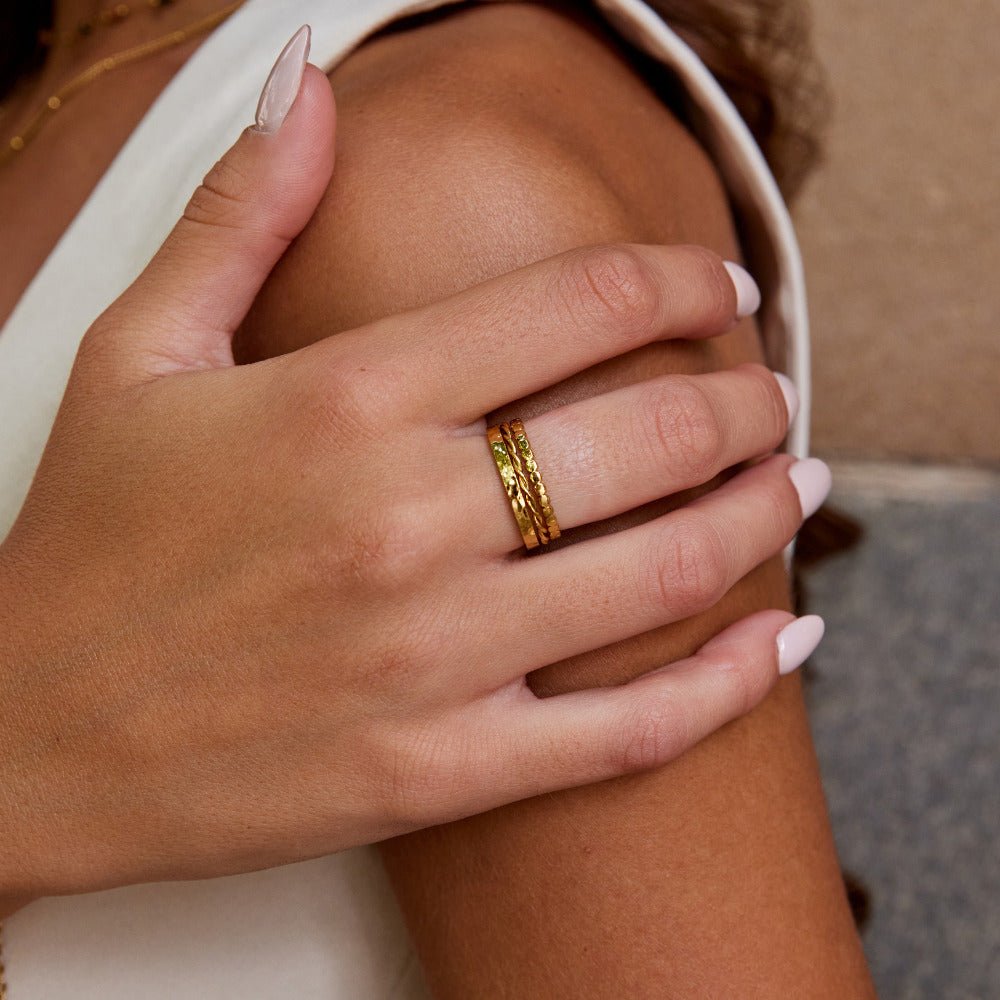 Bague Empilée Hella en Or