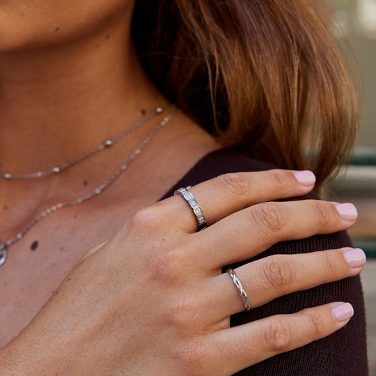 Bague en Cristal Argent Hera