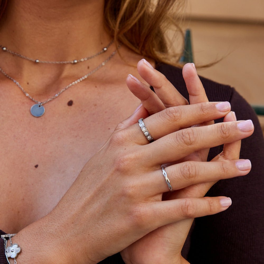 Bague en Cristal Argent Hera