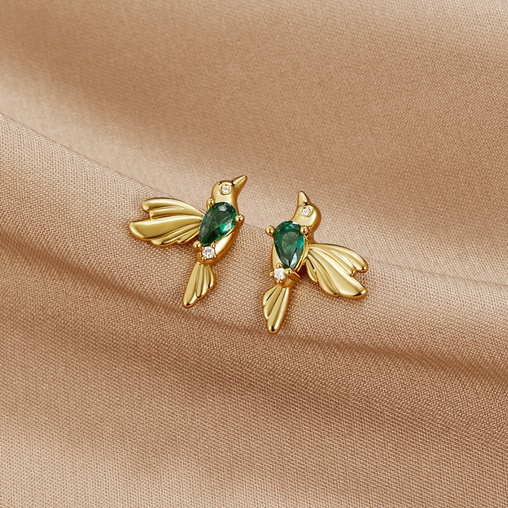 Boucles d'oreilles Stud Colibri