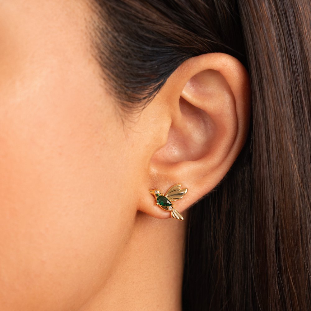 Boucles d'oreilles Stud Colibri