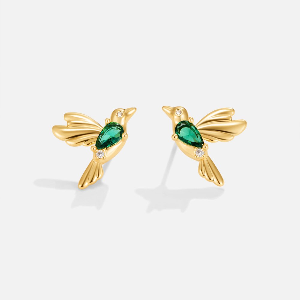 Boucles d'oreilles Stud Colibri