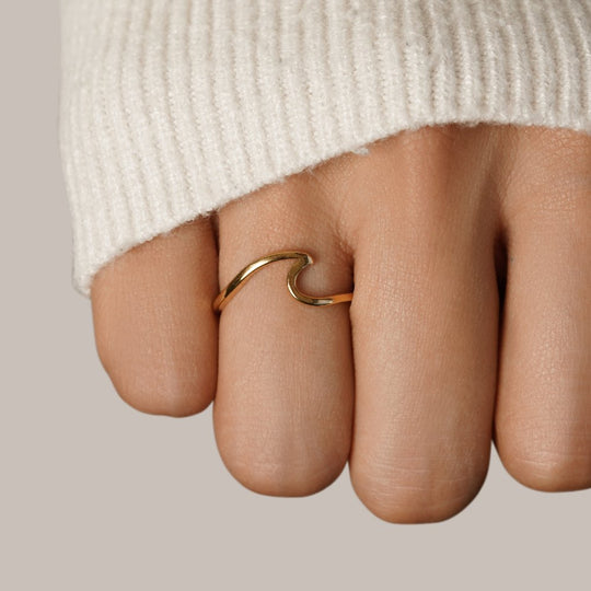 Bague Vague Or Imari