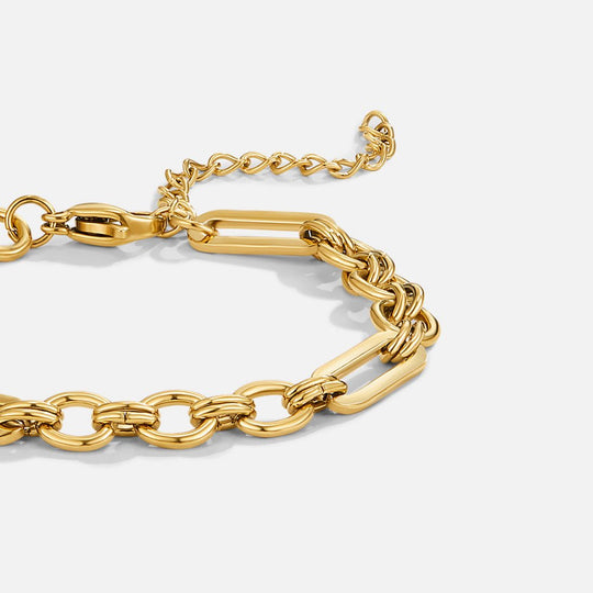 Bracelet Chunky en Or Iris