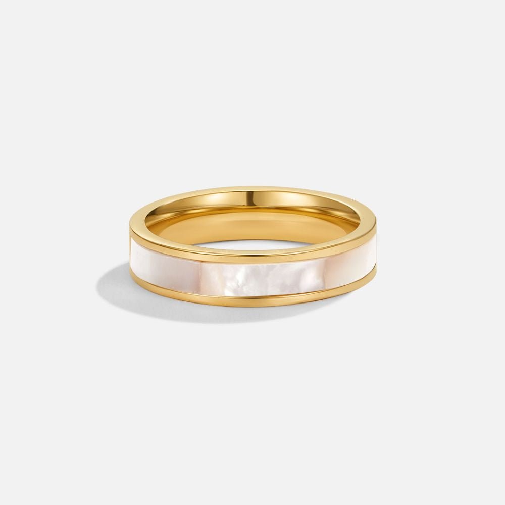 Bague en Or Perle d'Ivoire