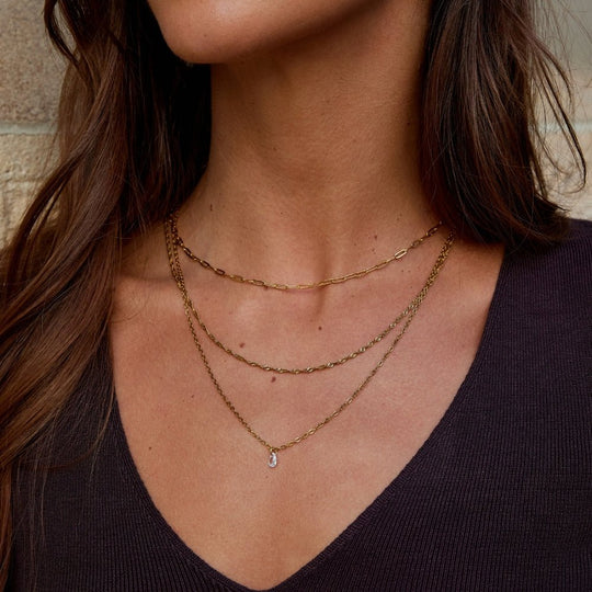 Collier Triple Chaîne Jana