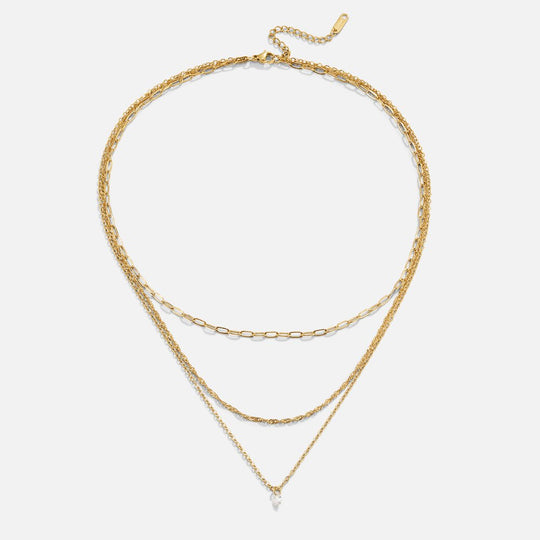 Collier Triple Chaîne Jana