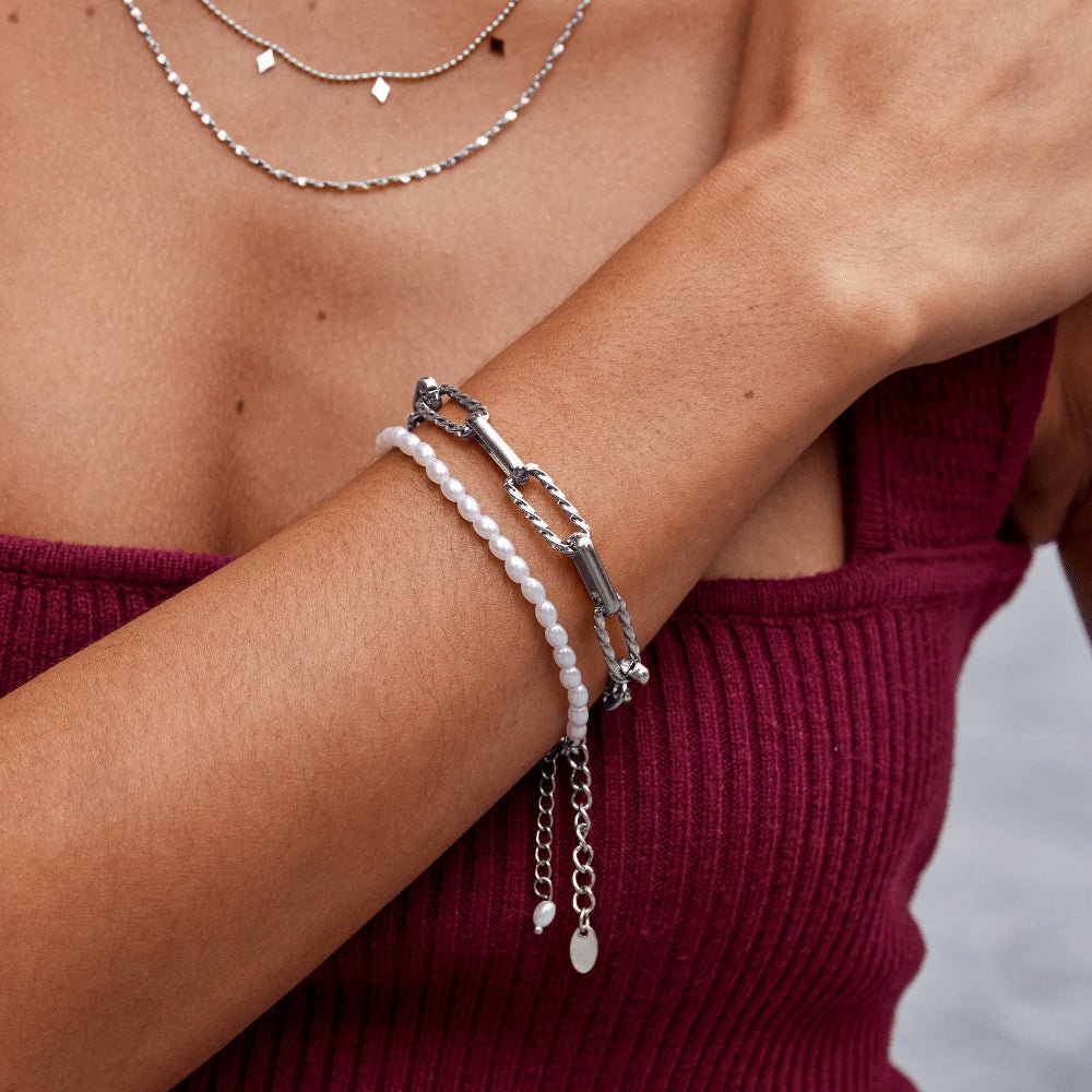 Bracelet en Chaîne Chunky Argent Jihan