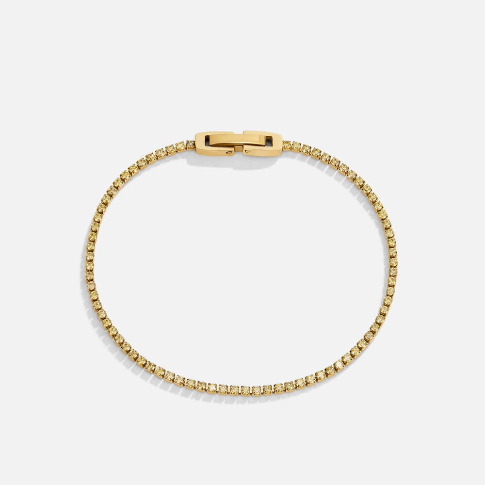 Bracelet en cristal de péridot Keana