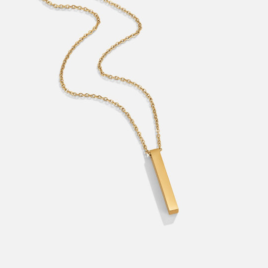 Collier en barre en or Lala