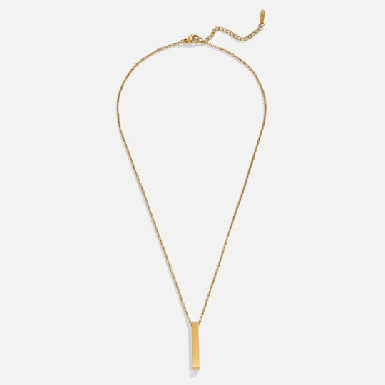 Collier en barre en or Lala
