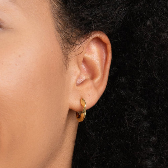 Boucles d'oreilles créoles Lala