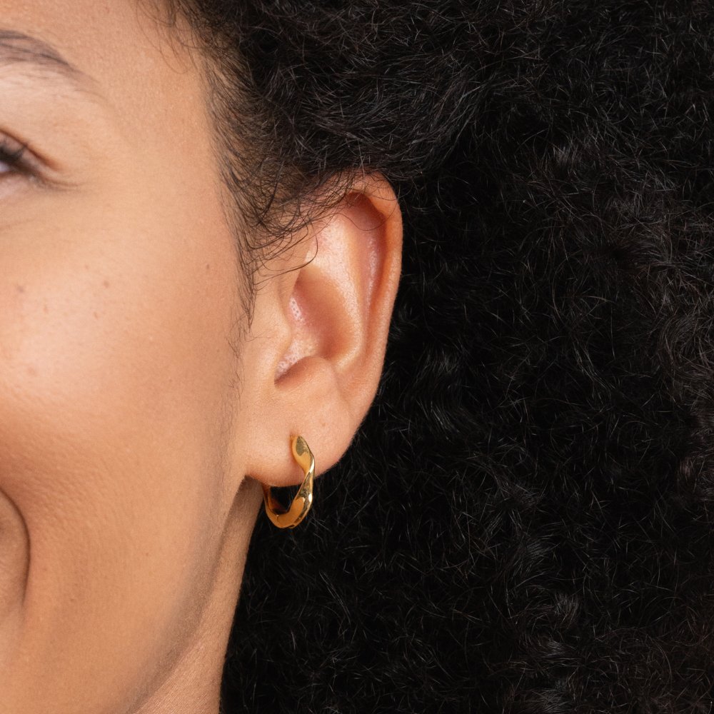 Boucles d'oreilles créoles Lala