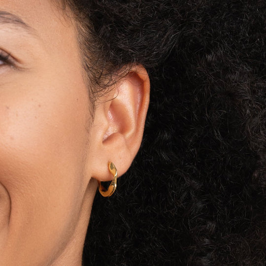 Boucles d'oreilles créoles Lala