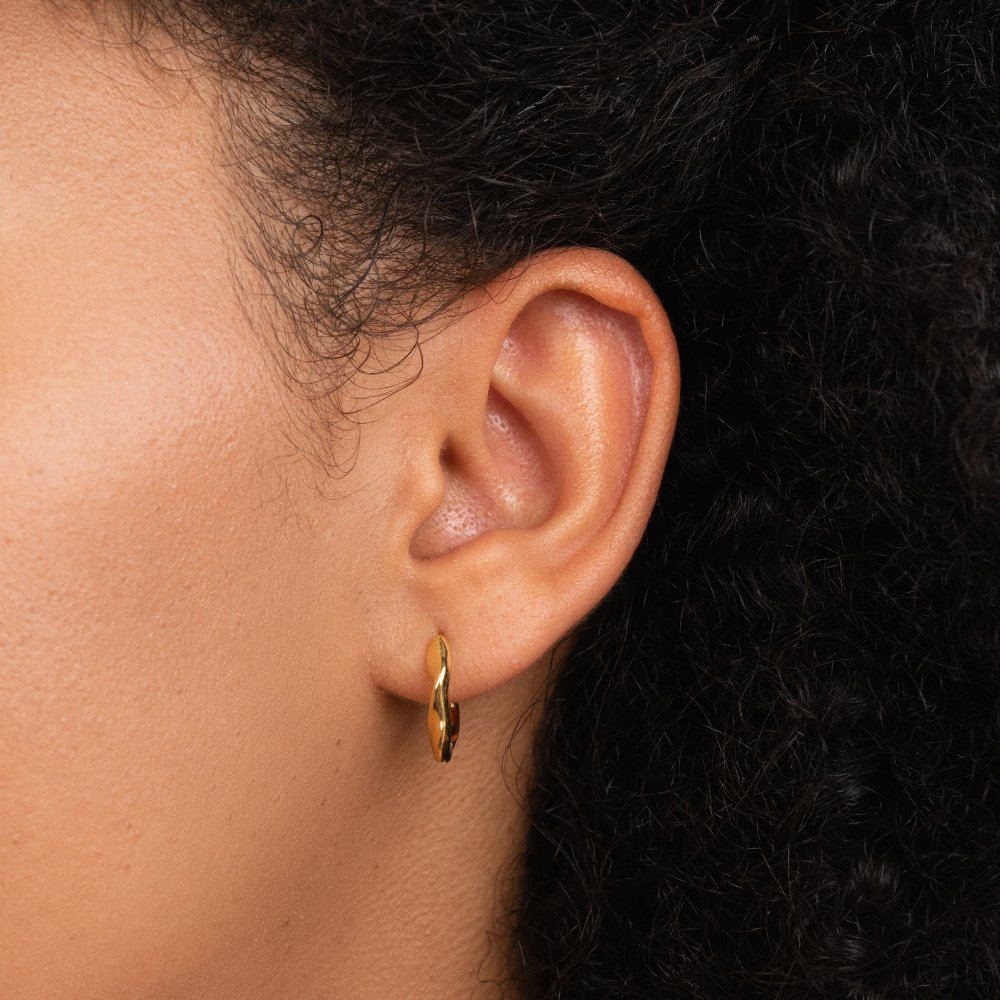 Boucles d'oreilles créoles Lala