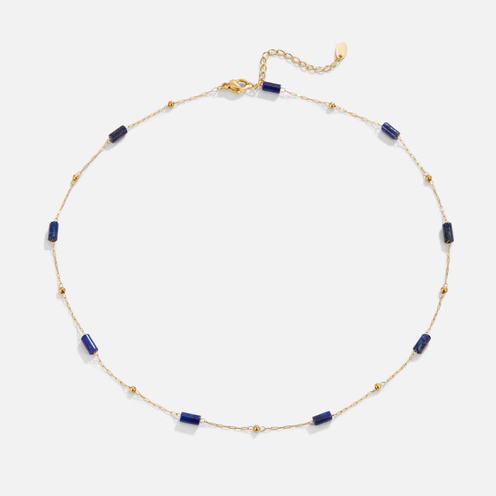 Collier en perles de lapis-lazuli