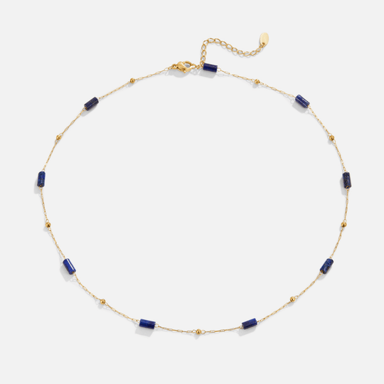 Collier en perles de lapis-lazuli