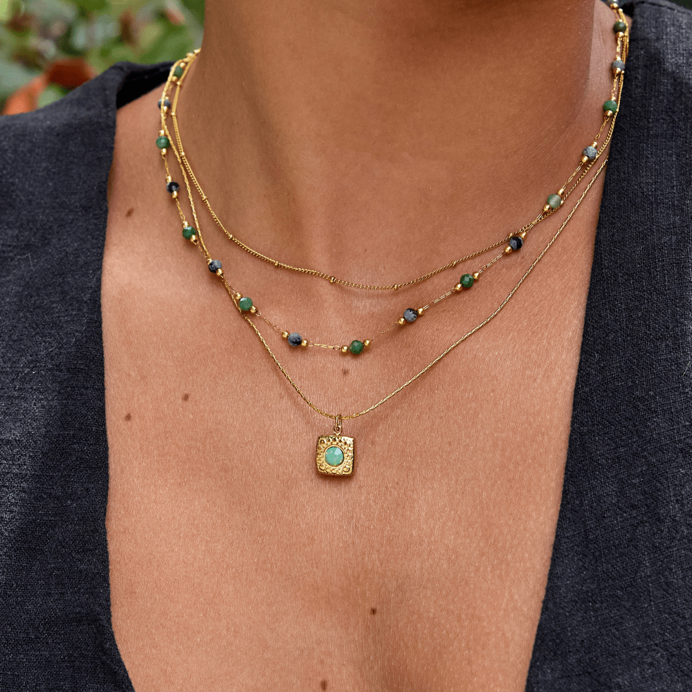Collier Vintage en Or Lara