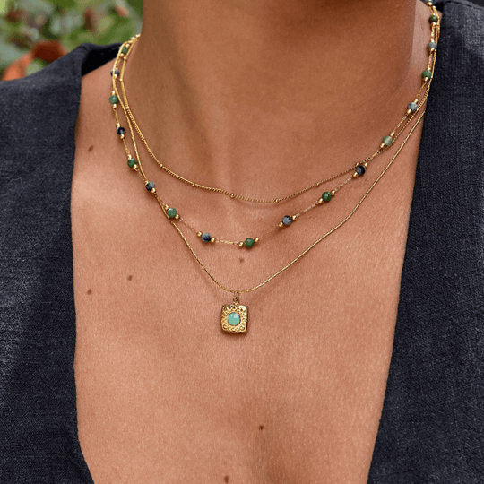 Collier Vintage en Or Lara