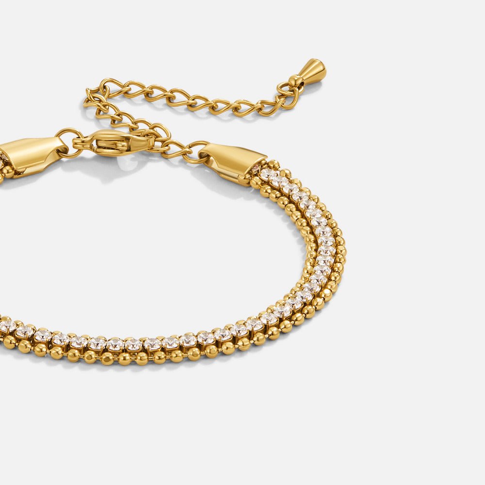 Bracelet en Cristal Adison Superposé