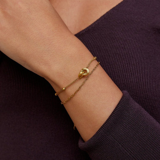 Bracelet Boucle Éternité Superposé