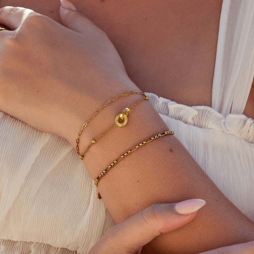 Bracelet Boucle Éternité Superposé