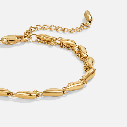 Bracelet en Or Strié