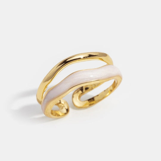 Bague en Or Sahara Superposée