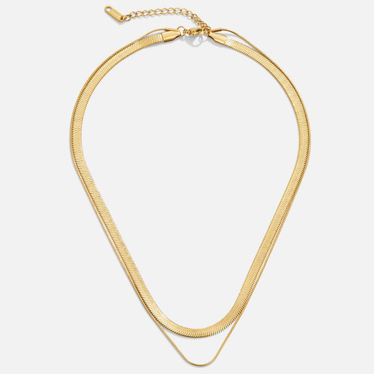 Collier superposé en or 18K Layla