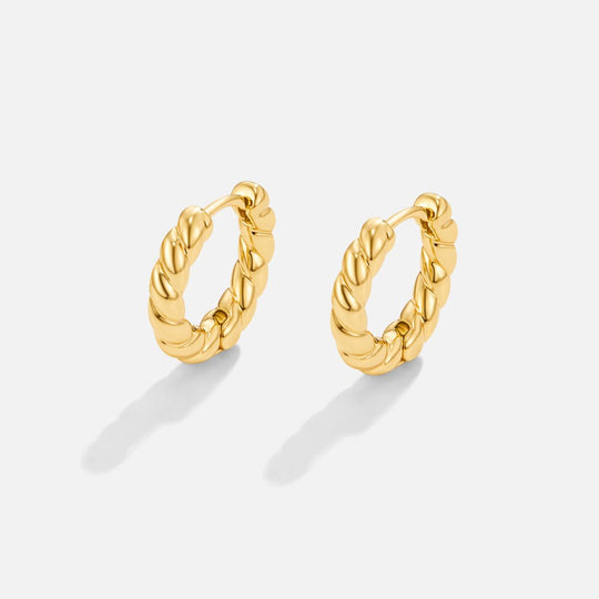 Boucles d'Oreilles Layla Twist en Or
