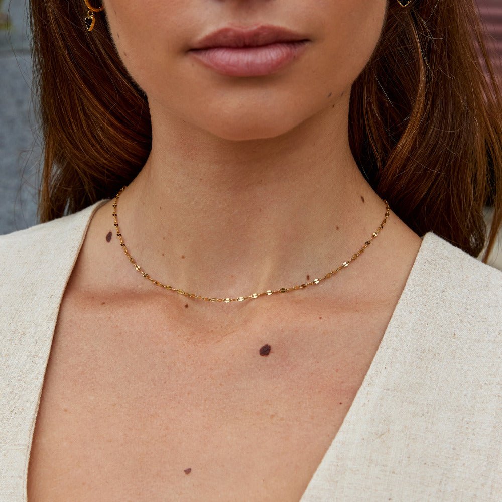 Collier en Chaîne en Or Leila