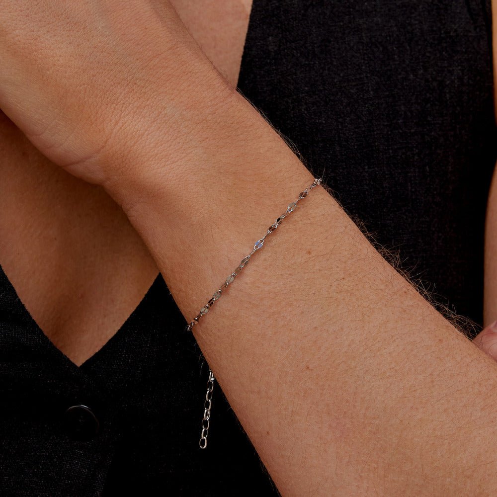 Bracelet Argent Chaîne Leila