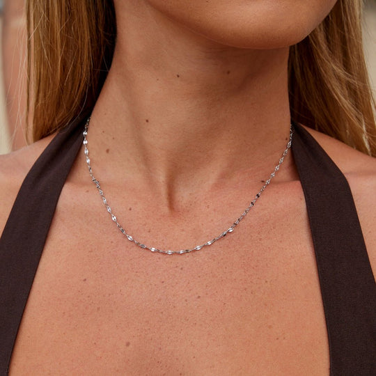 Collier Argent Chaîne Leila