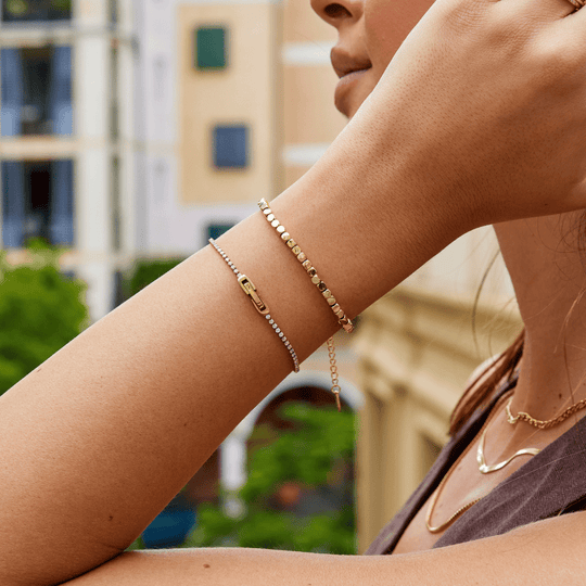 Bracelet Cube en Or 18K Lexi