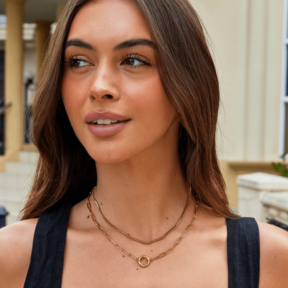 Collier Cristal Cordelia en Or