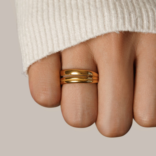 Bague en Or Superposée Lia
