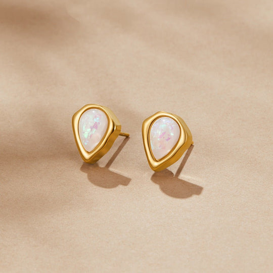 Boucles d'oreilles en opale Lily