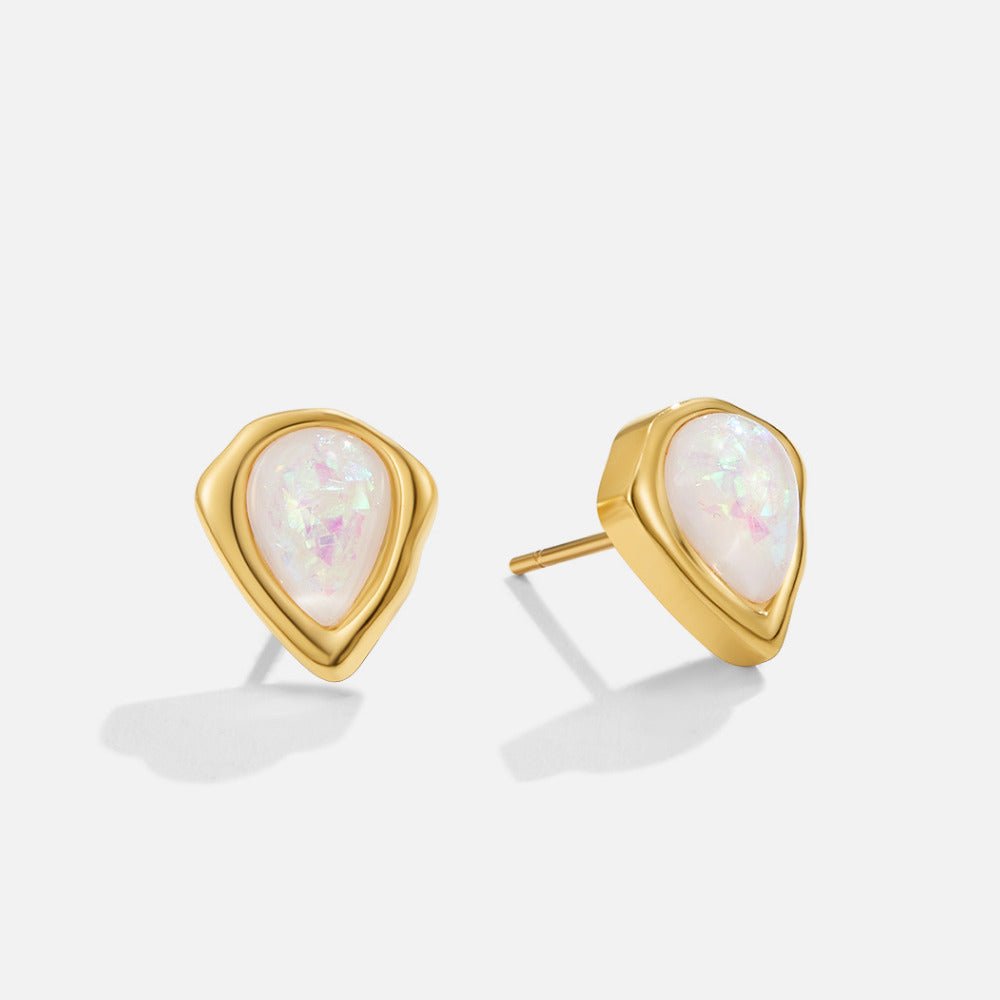Boucles d'oreilles en opale Lily