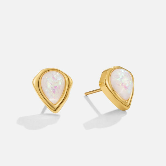 Boucles d'oreilles en opale Lily