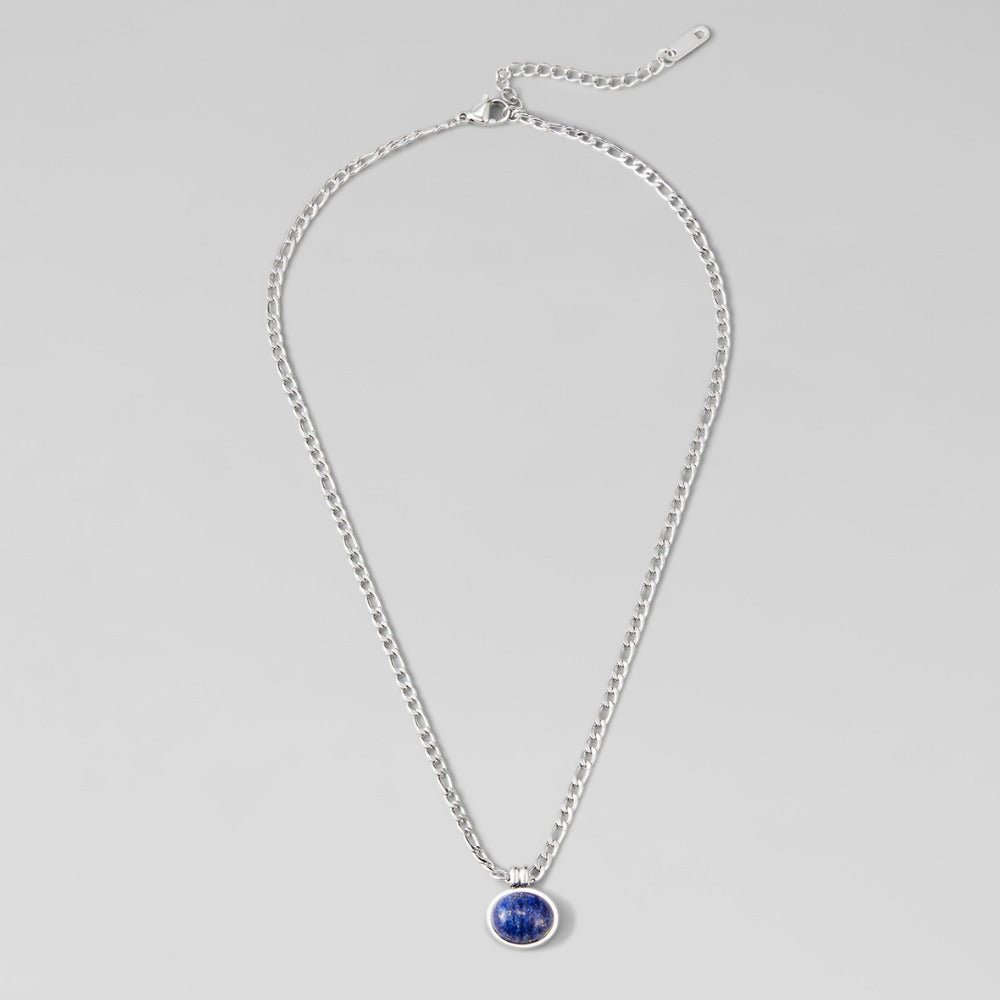 Collier en argent Liza Lapis Lazuli
